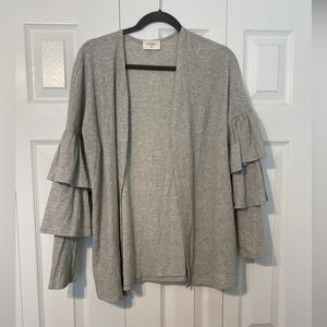 Everly womens open cardigan size M